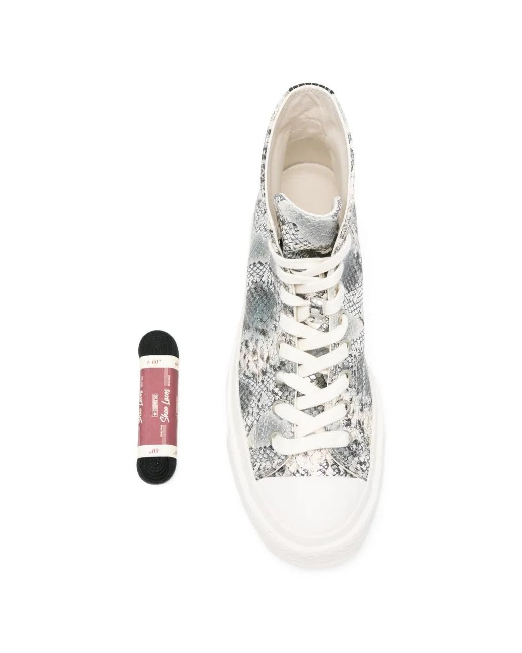 Converse White Chuck Taylor All Star Snake-Effect Sneakers for men