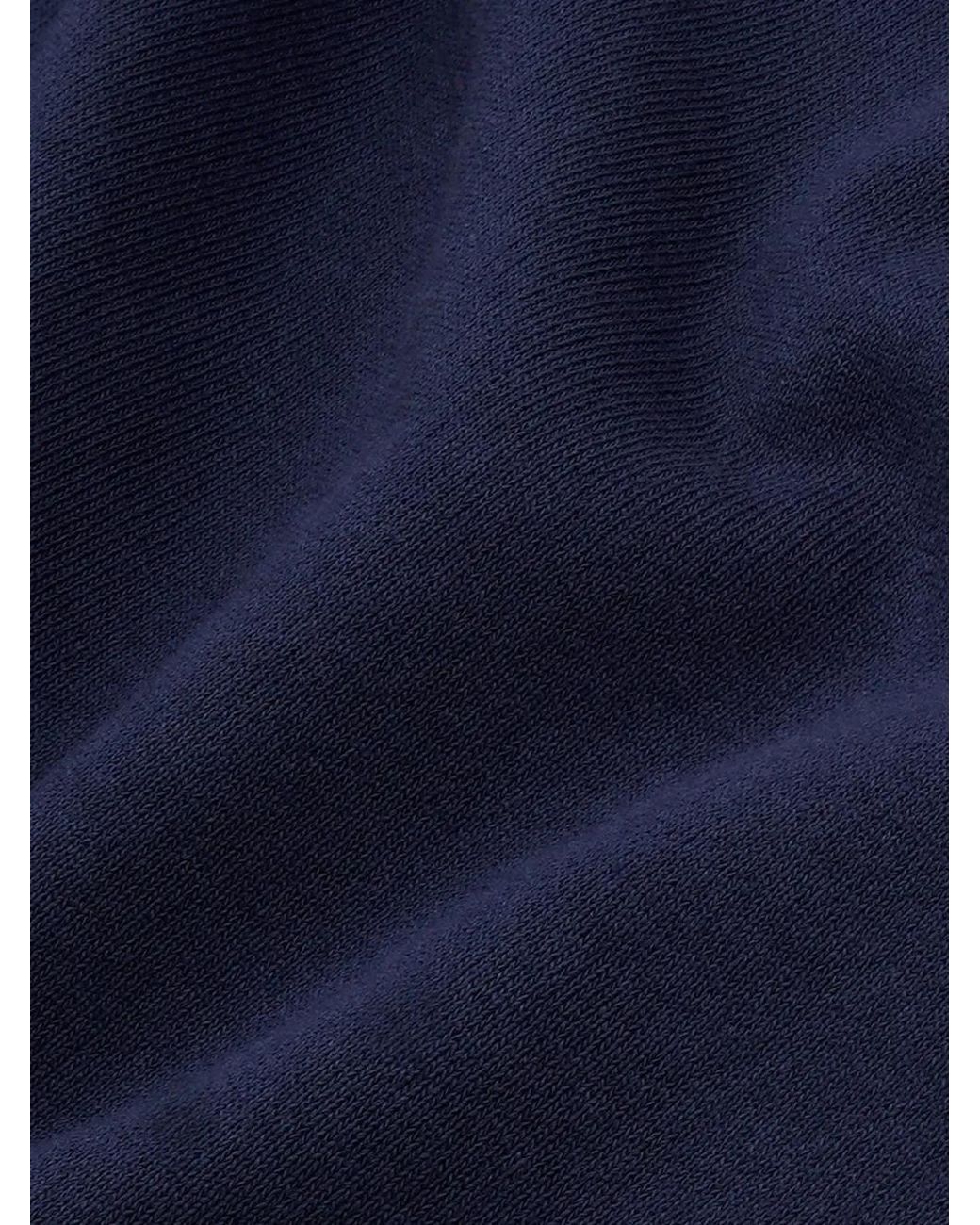 Sporty & Rich Blue Ny Crest Gym Shorts