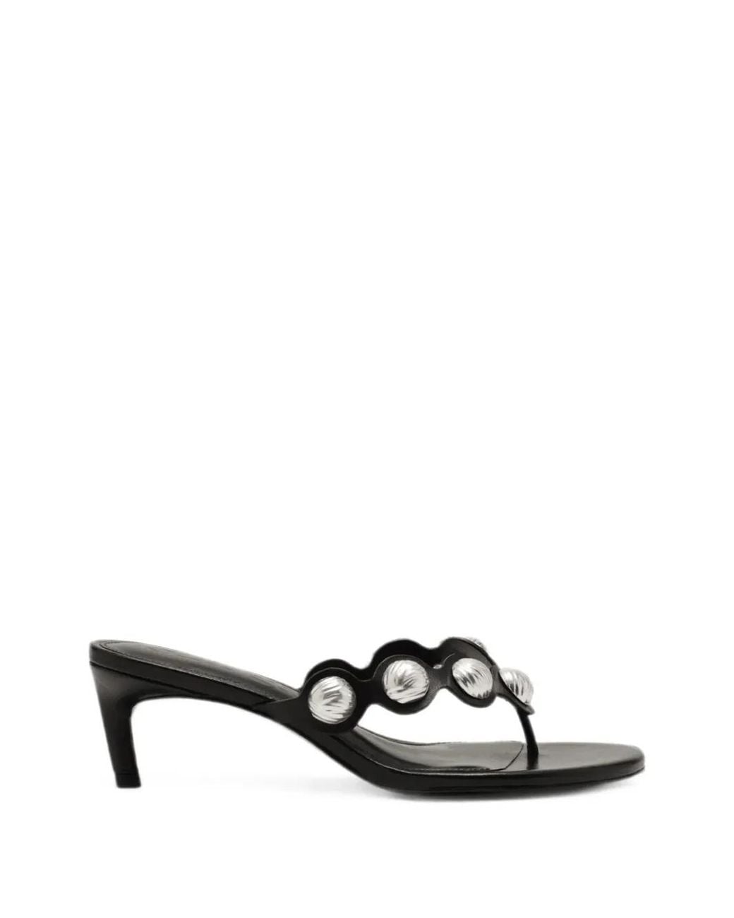 Cult Gaia White Anora Sandals