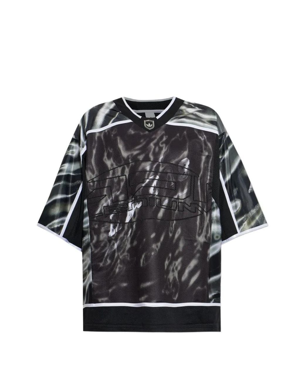 Adidas Black Adilenium 6 Jersey T-Shirt for men