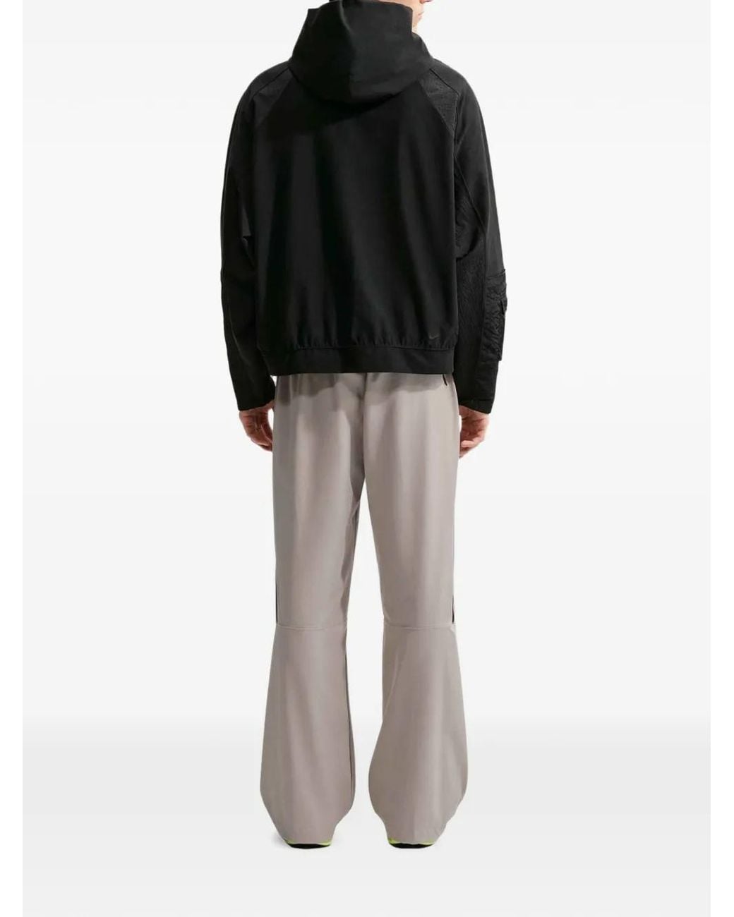 Nike Gray Dri-Fit Drawstring Track Pants for men