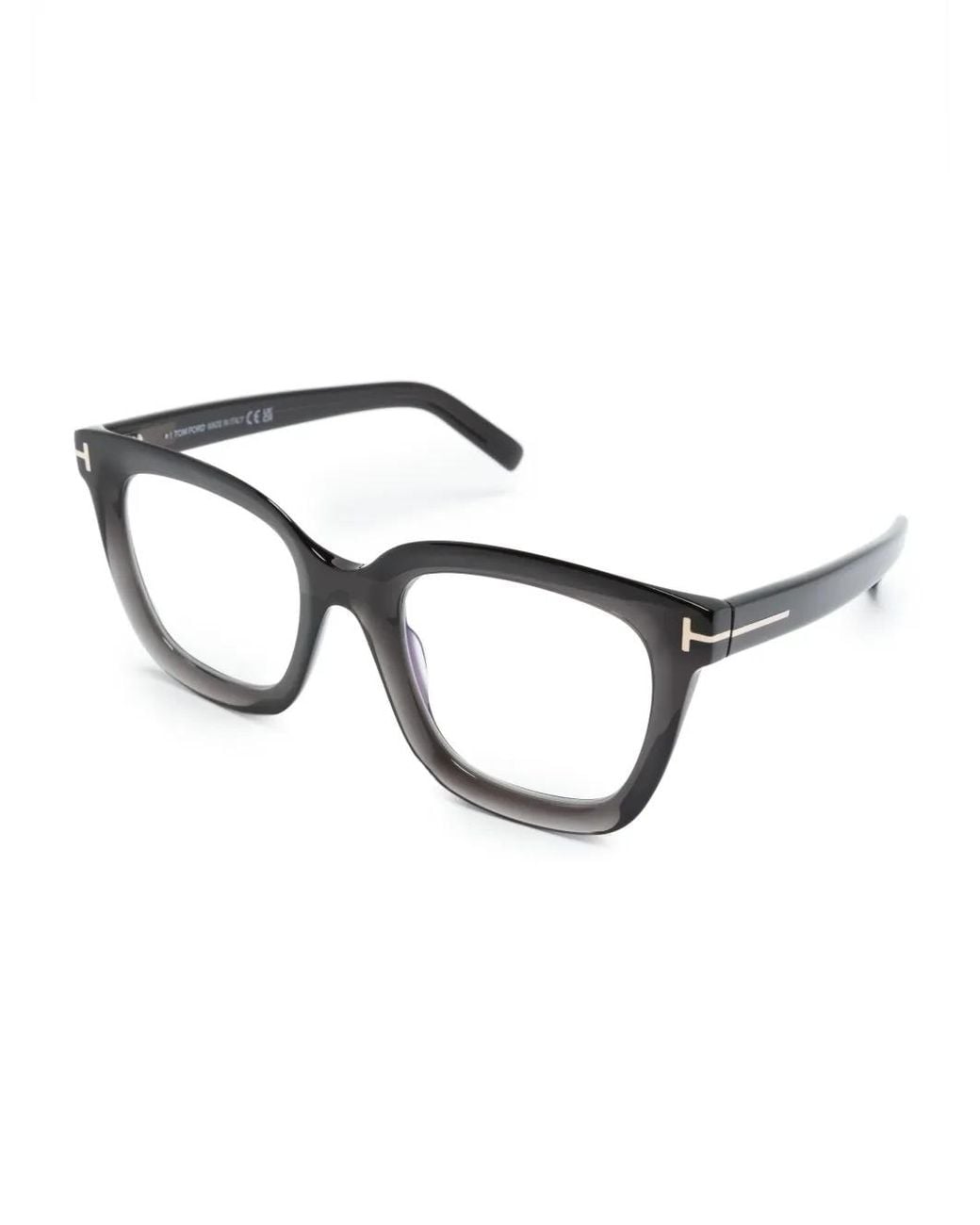 Tom Ford Brown Square-Frame Glasses