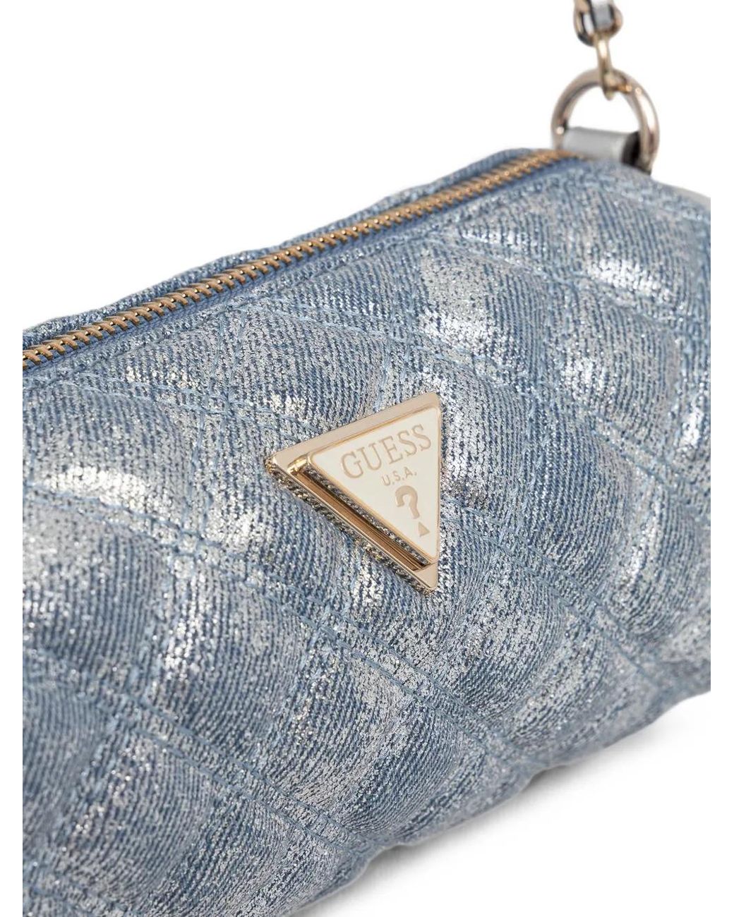 Guess White Giully Crossbody Bag