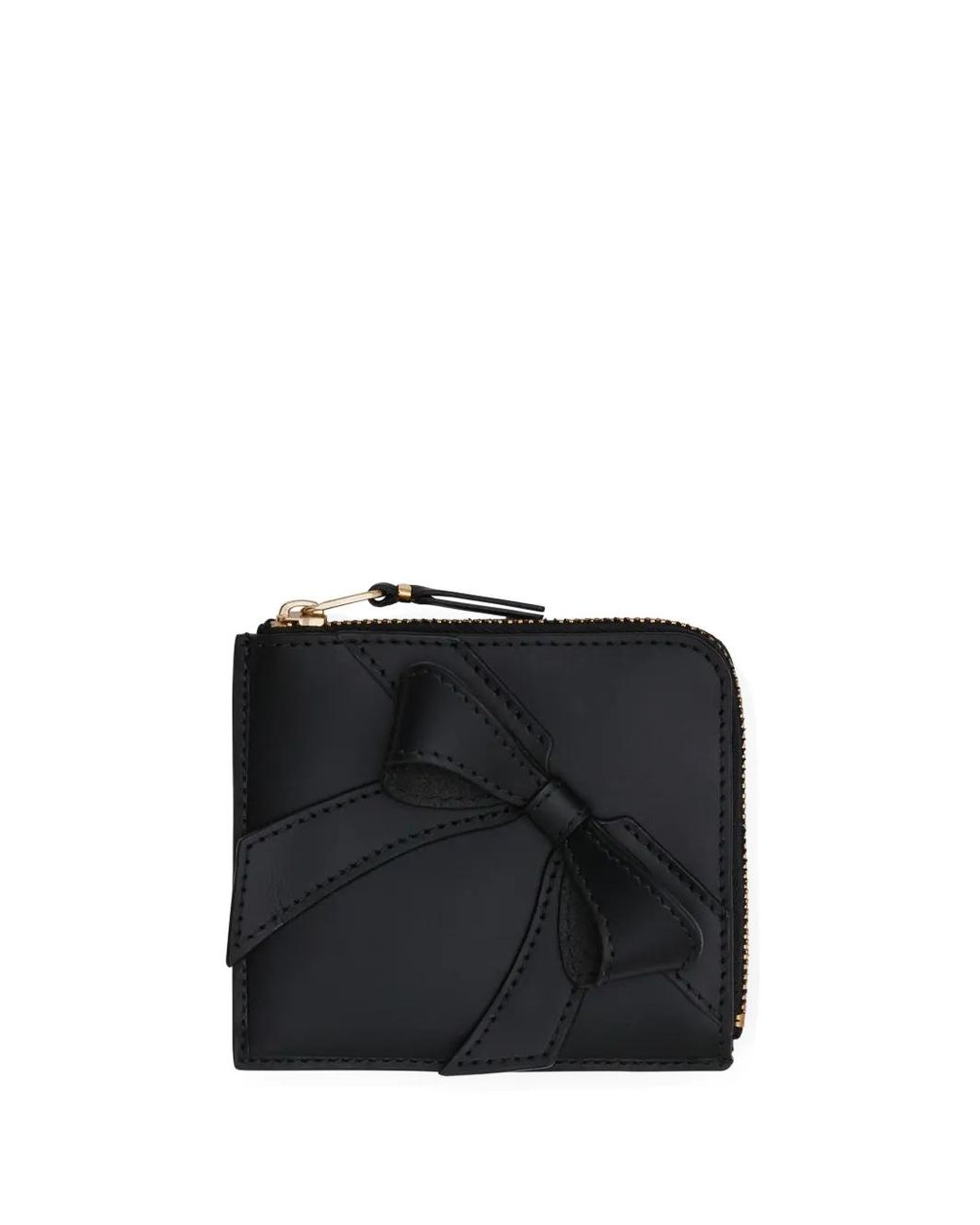 Comme des Garçons Black Leather Wallet