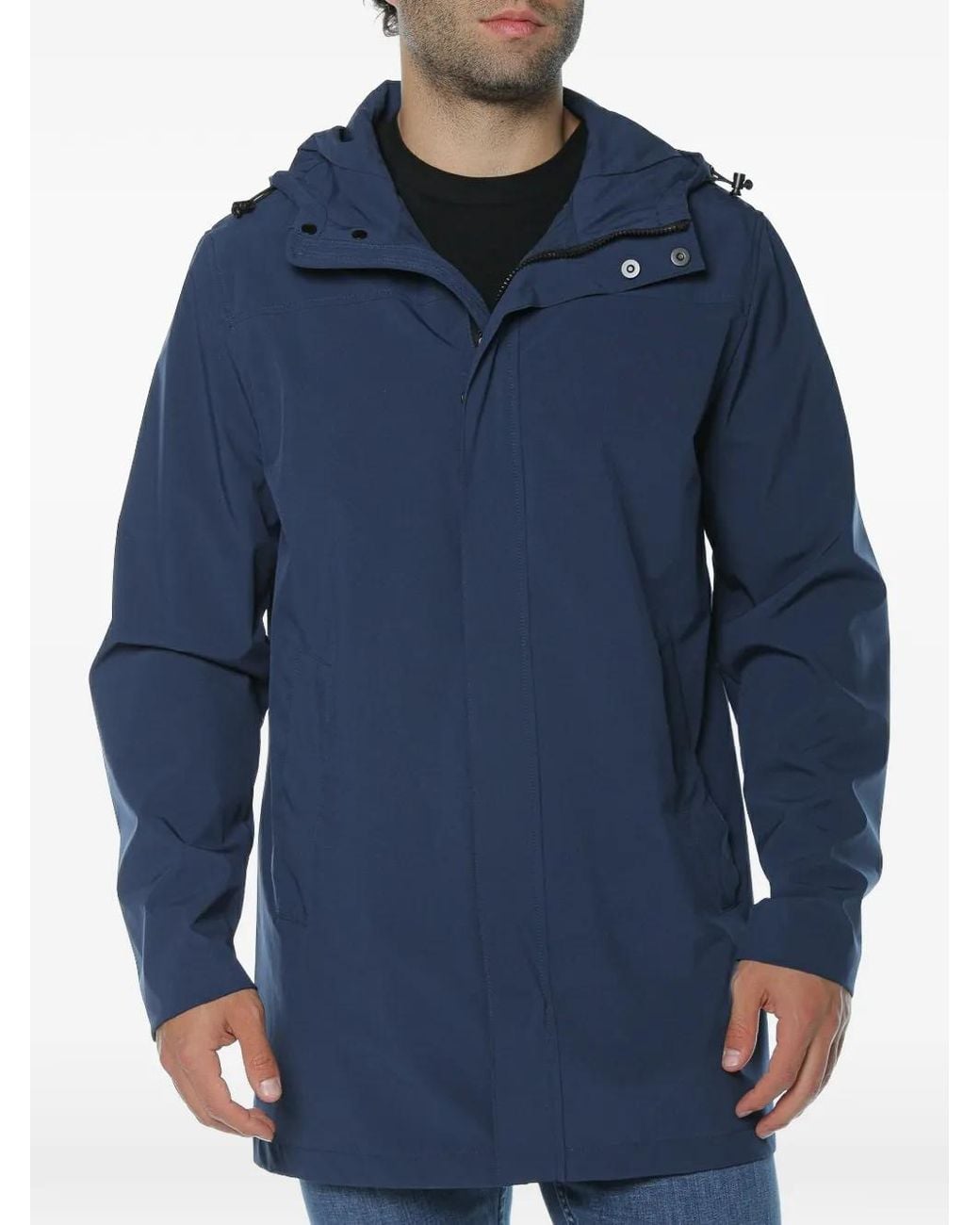Trussardi Blue Veste À Capuche for men