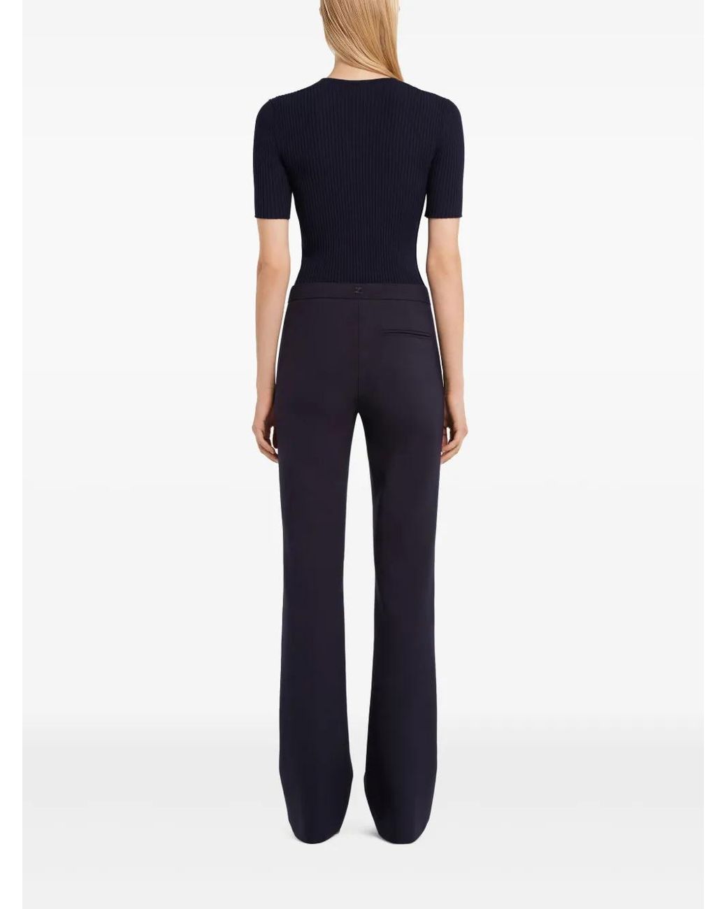Courreges Infinity Top in het Blue
