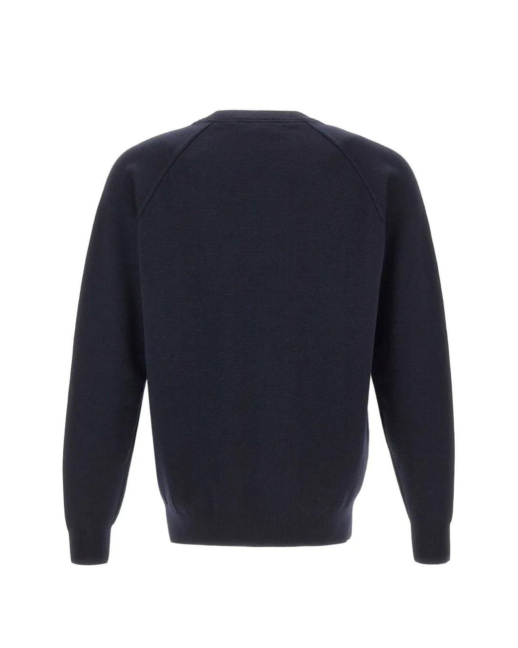 FILIPPO DE LAURENTIIS Blue Raglan-Sleeve Sweater for men
