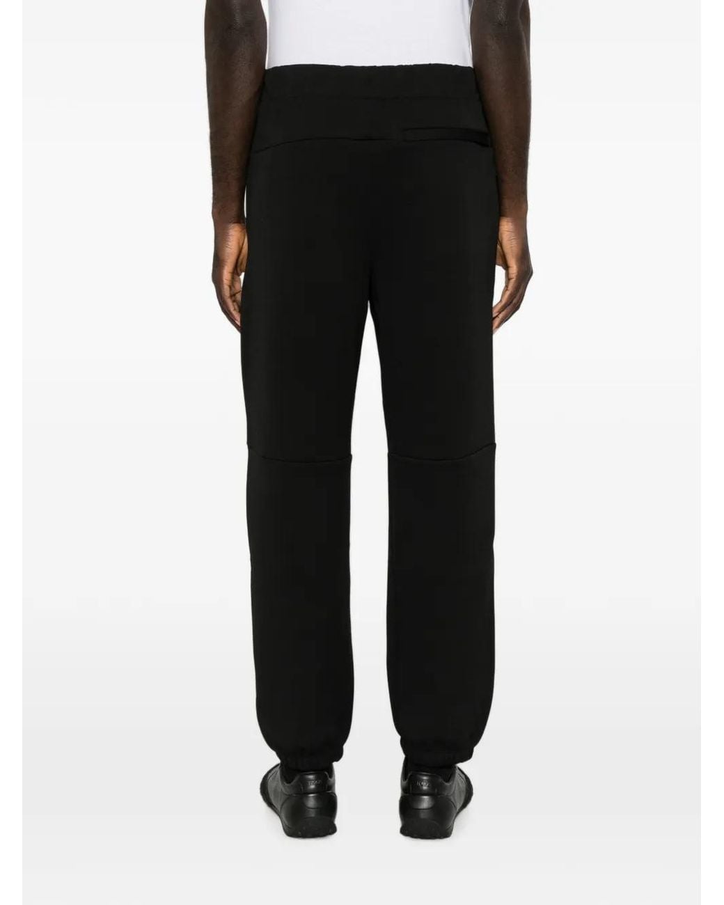 Calvin Klein Black Logo-Print Track Pants for men