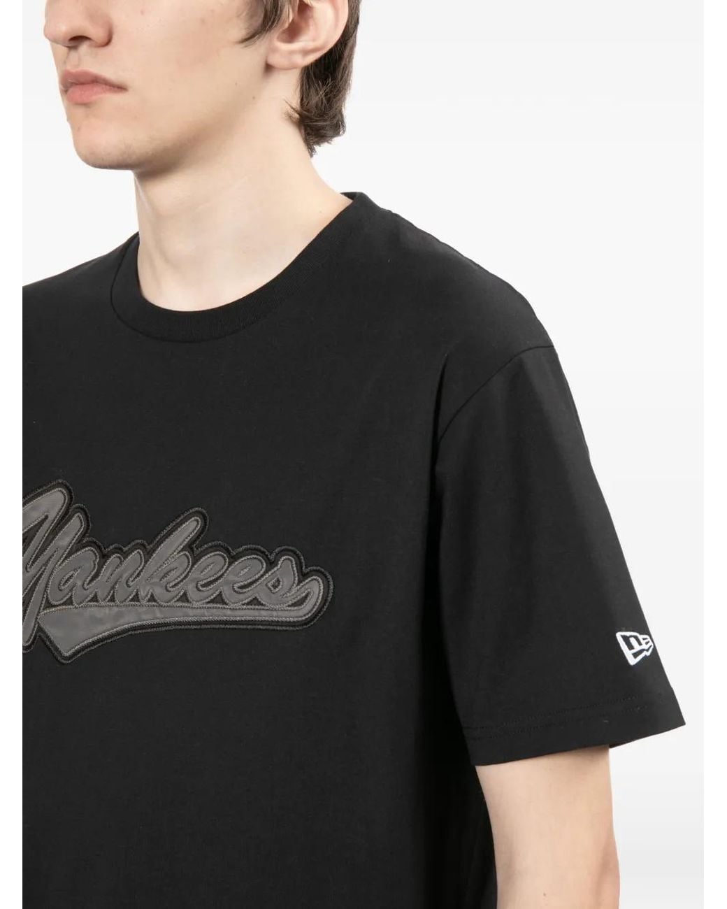 KTZ Black Crew Neck T-Shirt for men