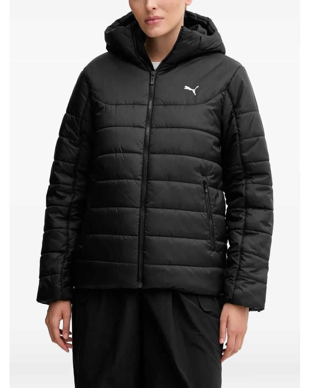PUMA Black Essentials Outerwear Jacket