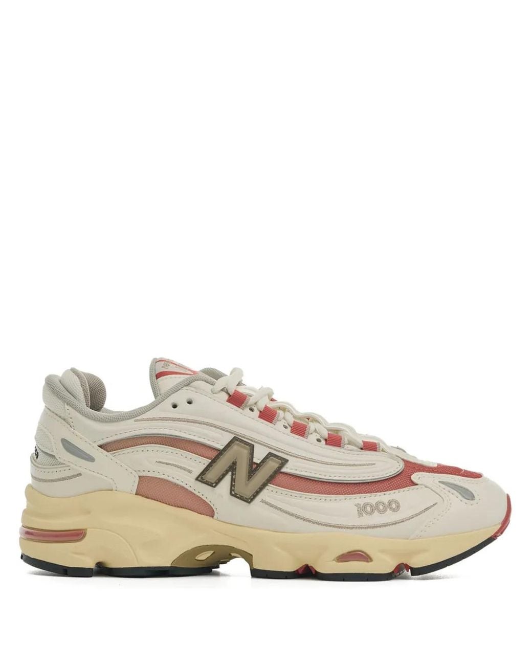 New Balance White 1000 Sneakers