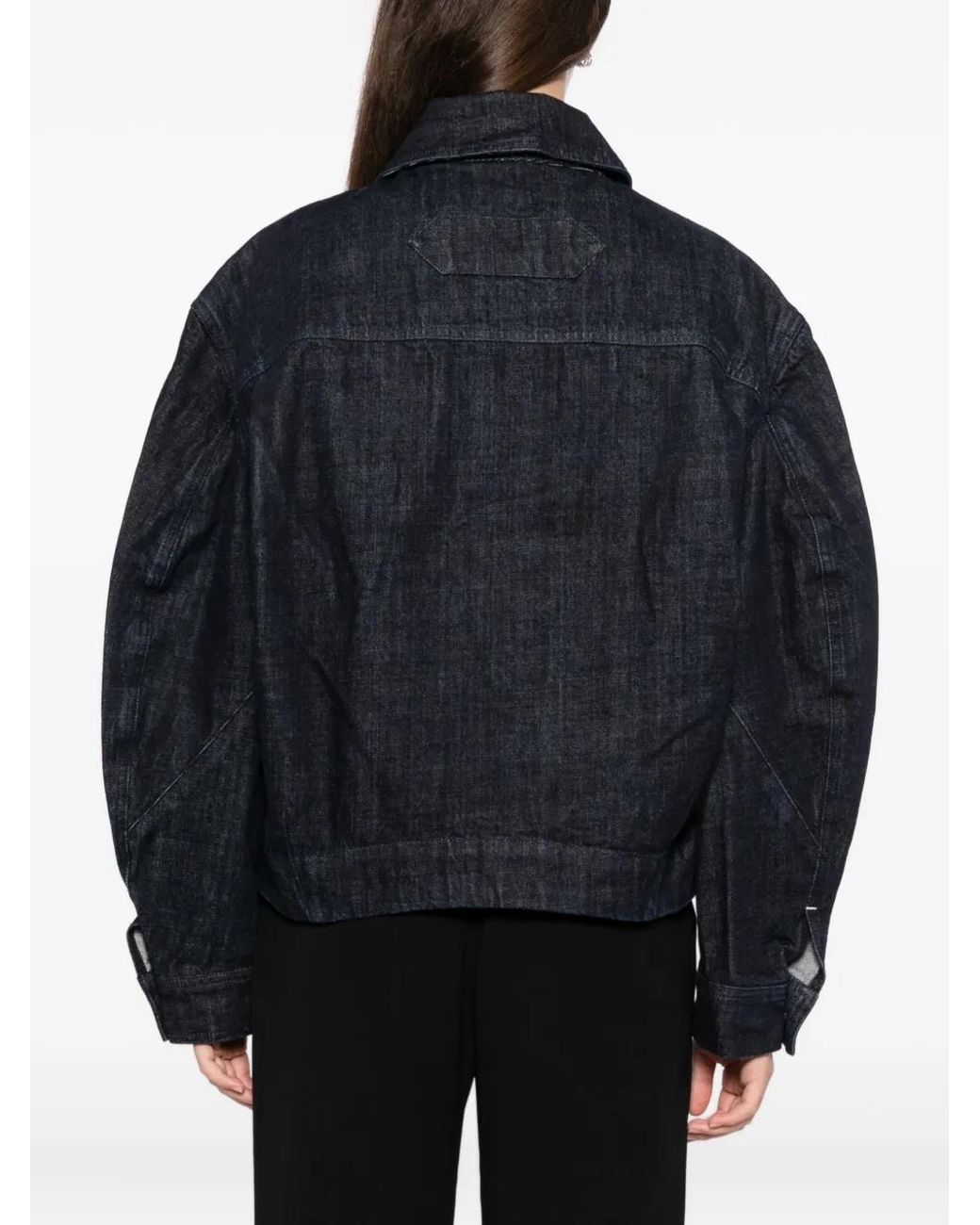 Jacquemus Blue The Canevas De-Nîmes Denim Jacket
