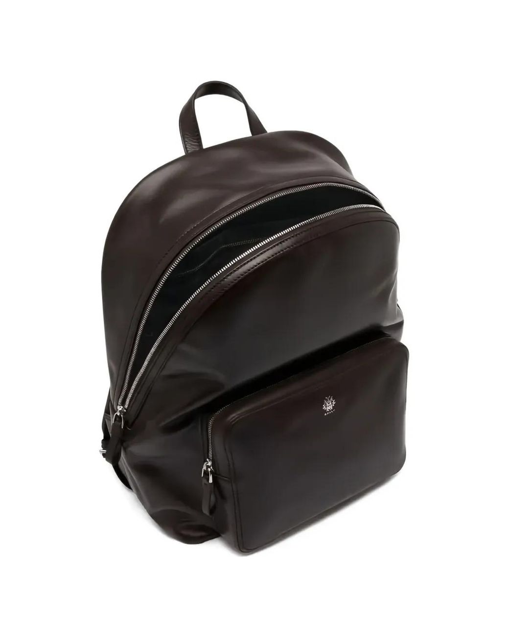 Bally Black Ray Leather Backpack for men