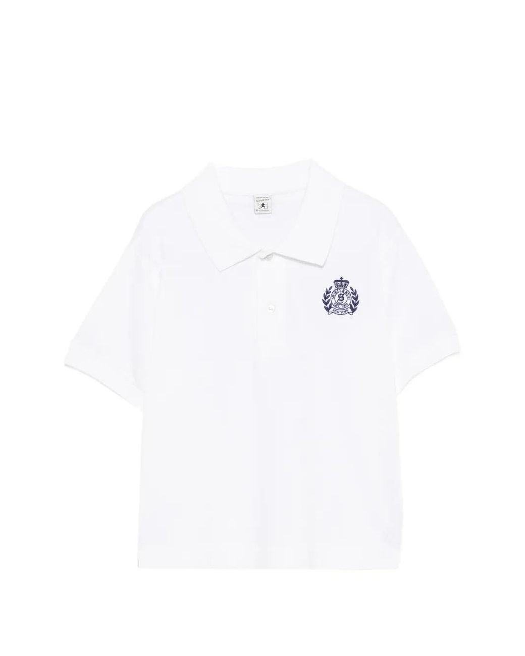 Sporty & Rich White Polo À Manches Courtes