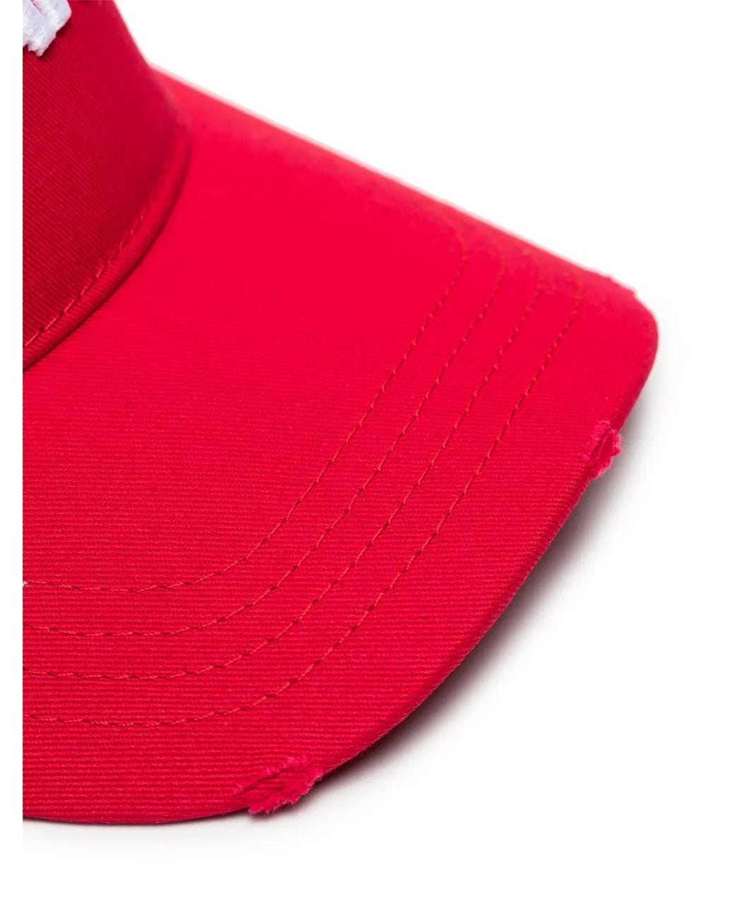 Cappello Da Baseball Con Logo di DSquared² in Red da Uomo