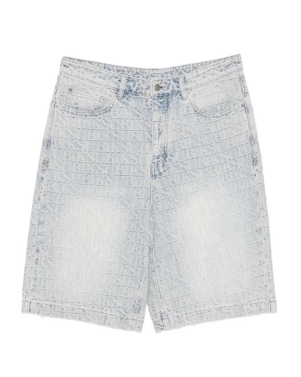 Ksubi Blue Maxx Shorts for men