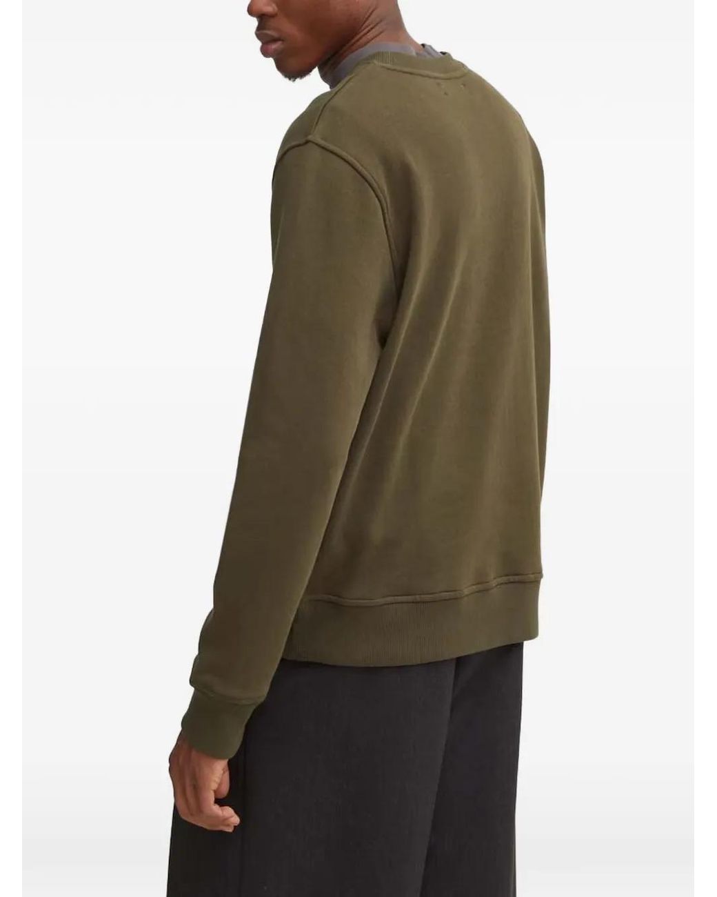 Samsøe & Samsøe Green Crew-Neck Sweatshirt for men