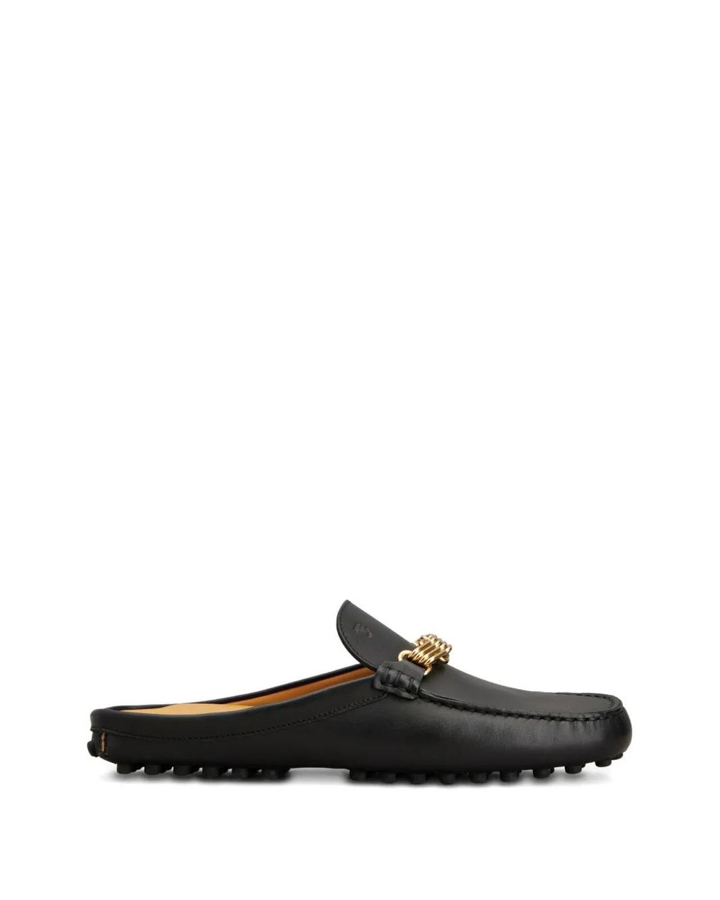 Tod's Black Chain-Embellishment Mules