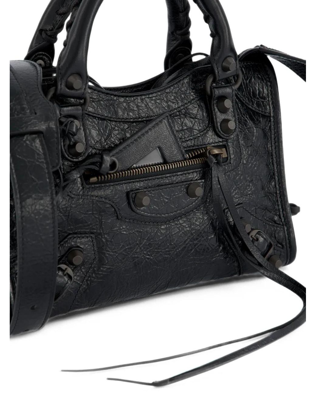 Balenciaga Black Le City Bag Mini