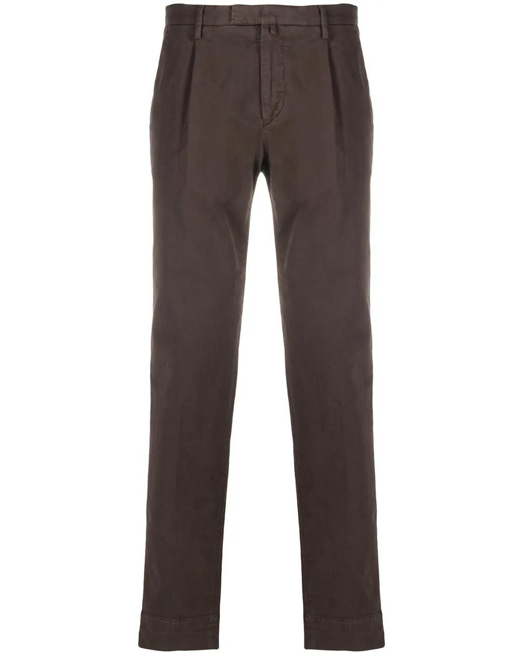 Briglia 1949 Gray Straight Leg Trousers for men
