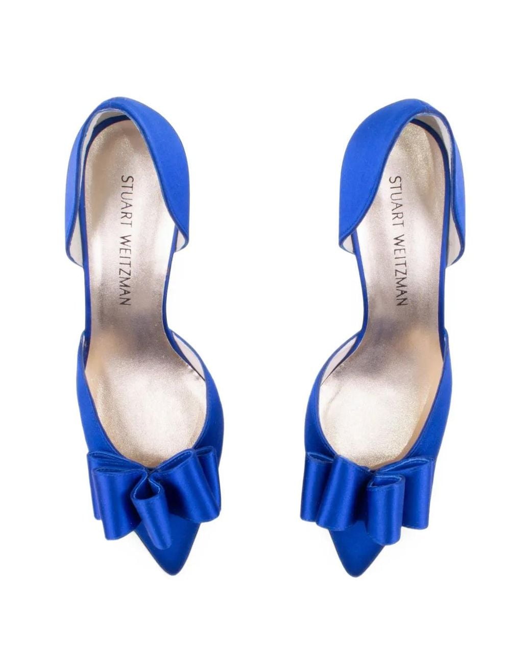 Pumps Con Fiocco di Stuart Weitzman in Blue