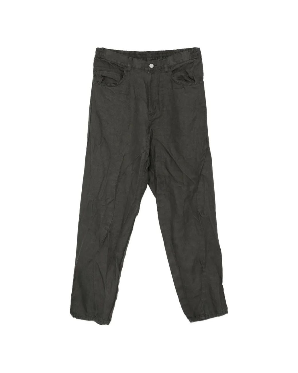 Undercover Broek Met Elastische Taille in het Gray voor heren