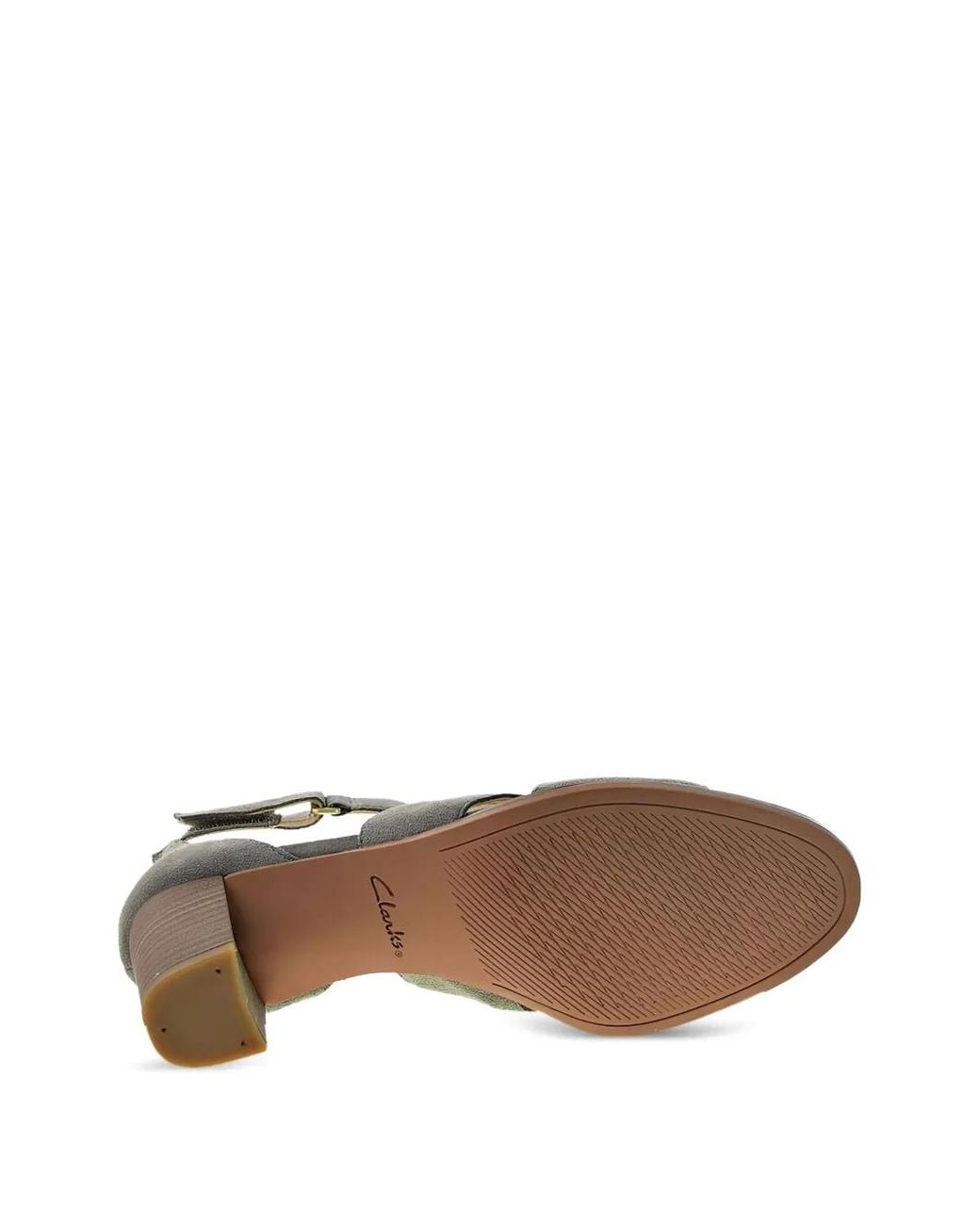 Clarks Gray 60Mm Kaylin Glad Sandals