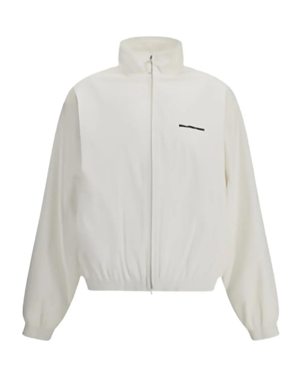 Balenciaga White Windbreaker Jacket