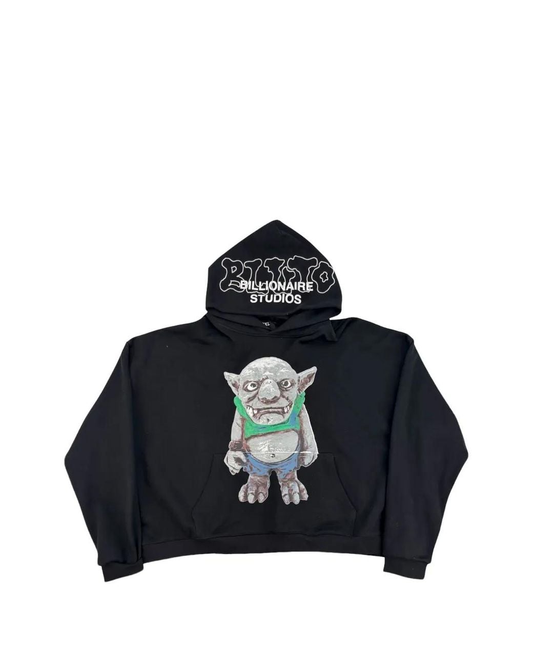 Stadium Goods Blue Bloated Troll Hoodie for men