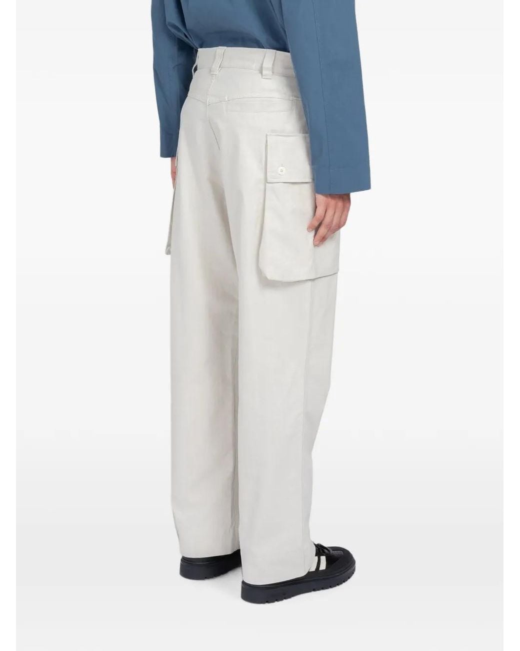 Margaret Howell Blue Mhl Cargo Pants for men