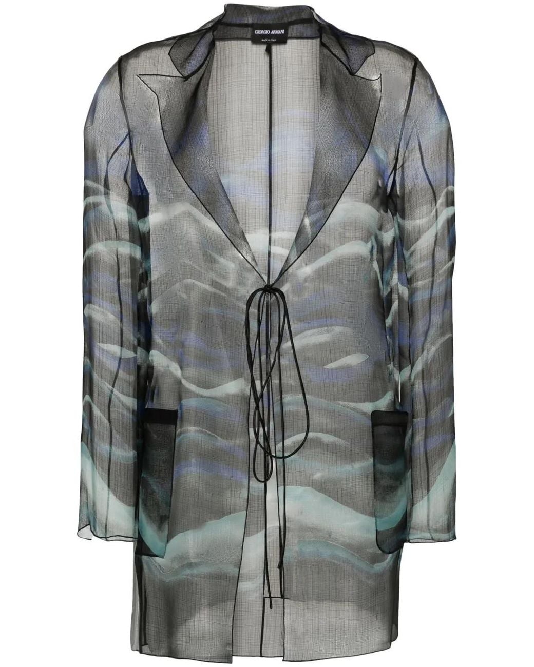 Giorgio Armani Gray Shirts