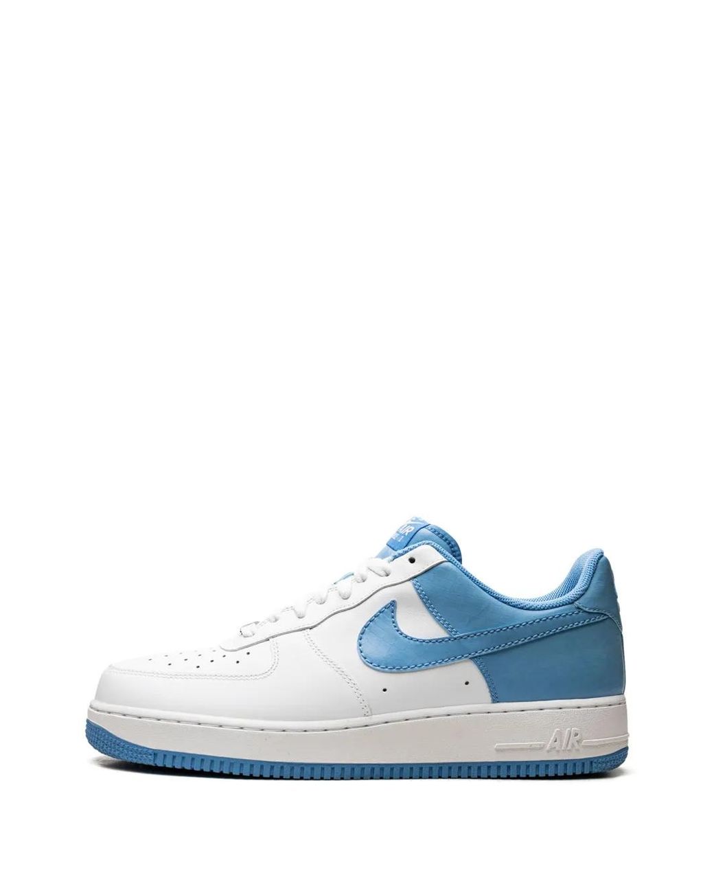 Nike Blue Air Force 1 Low '07 "University Croc" Sneakers