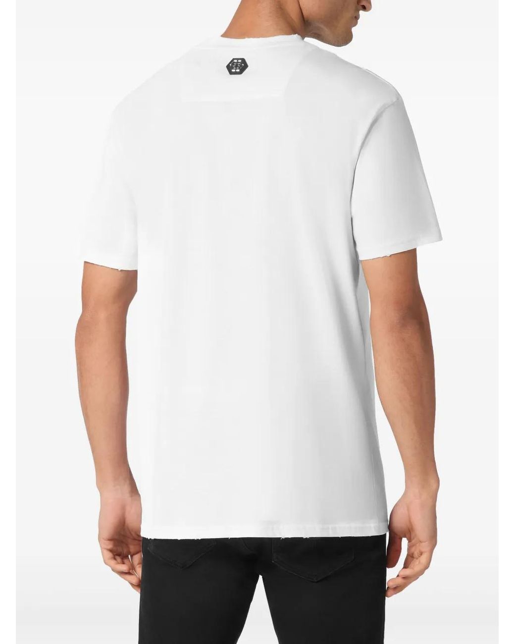Philipp Plein Blue Racing Club T-Shirt for men
