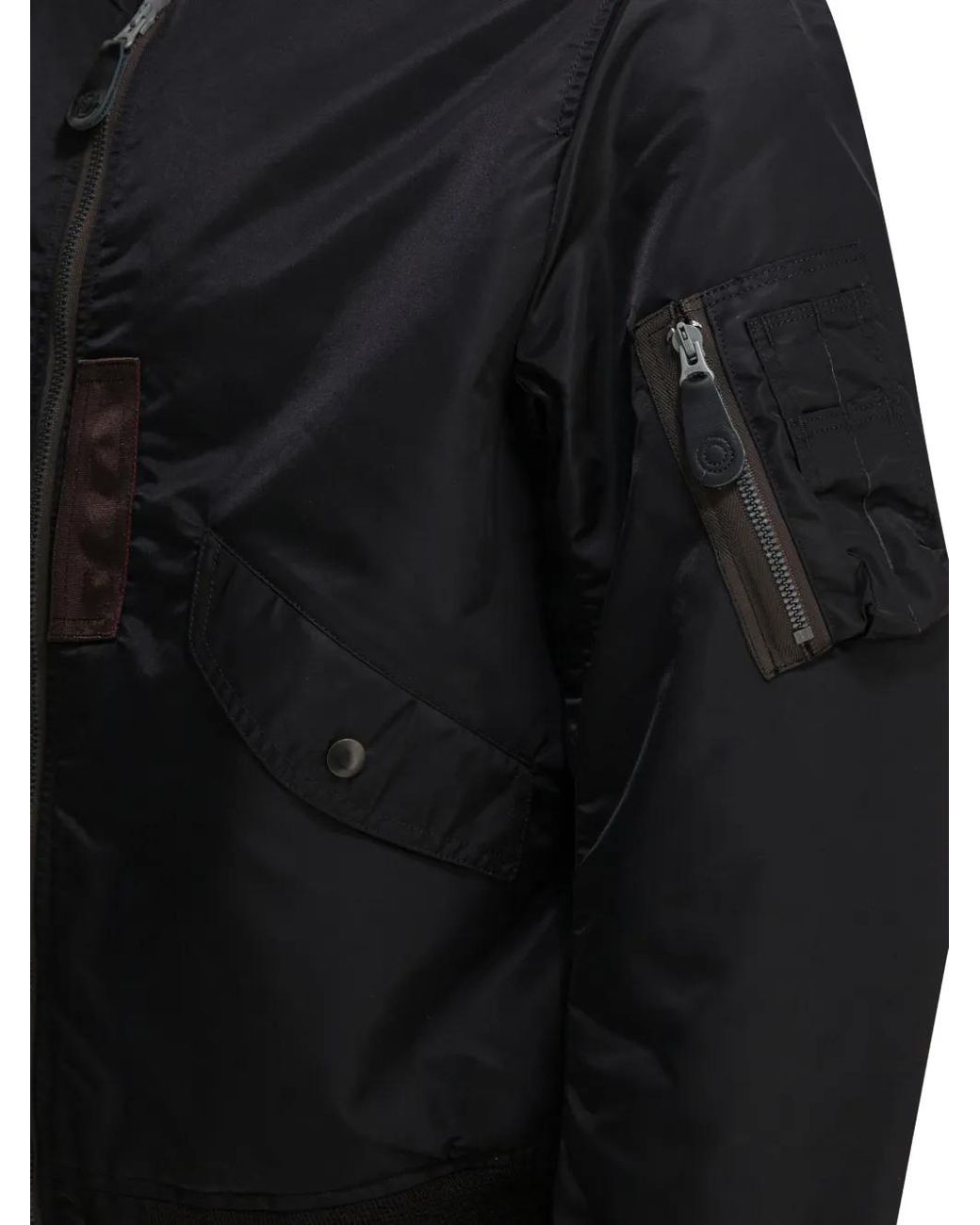 Cappotto Con Zip di Buzz Rickson's in Black da Uomo