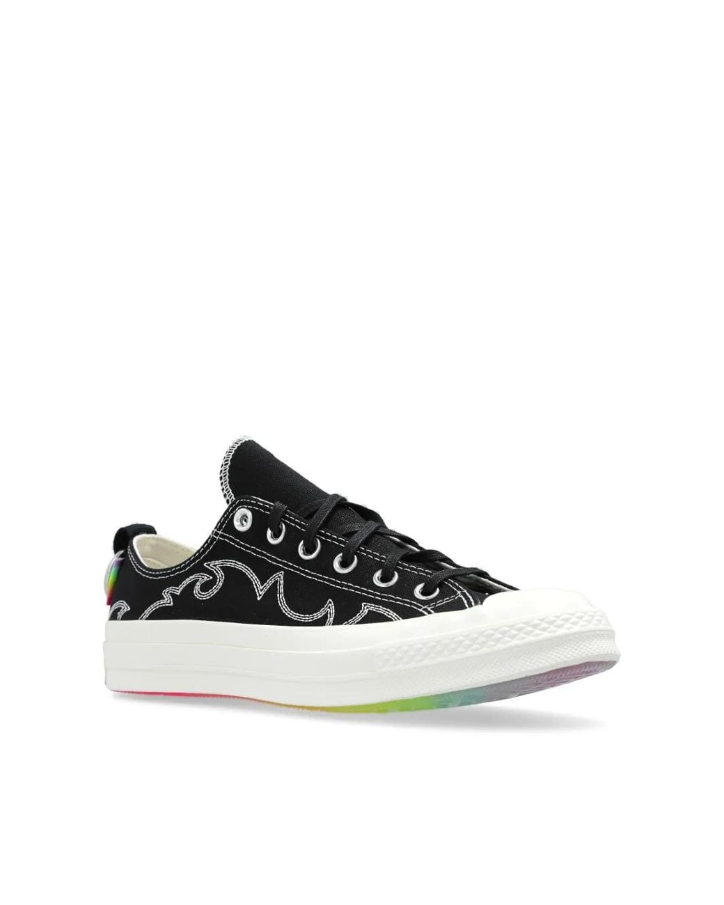 Converse Black Chuck 70 Pride Sneakers