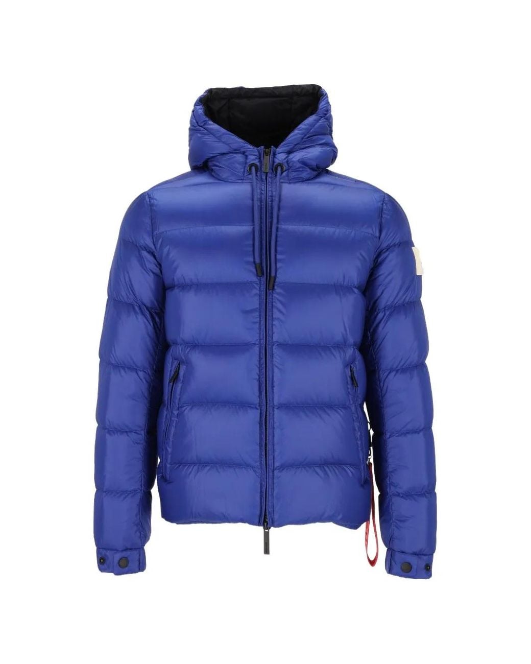 AFTER LABEL Blue Verbier Quilted Hooded Jacket for men