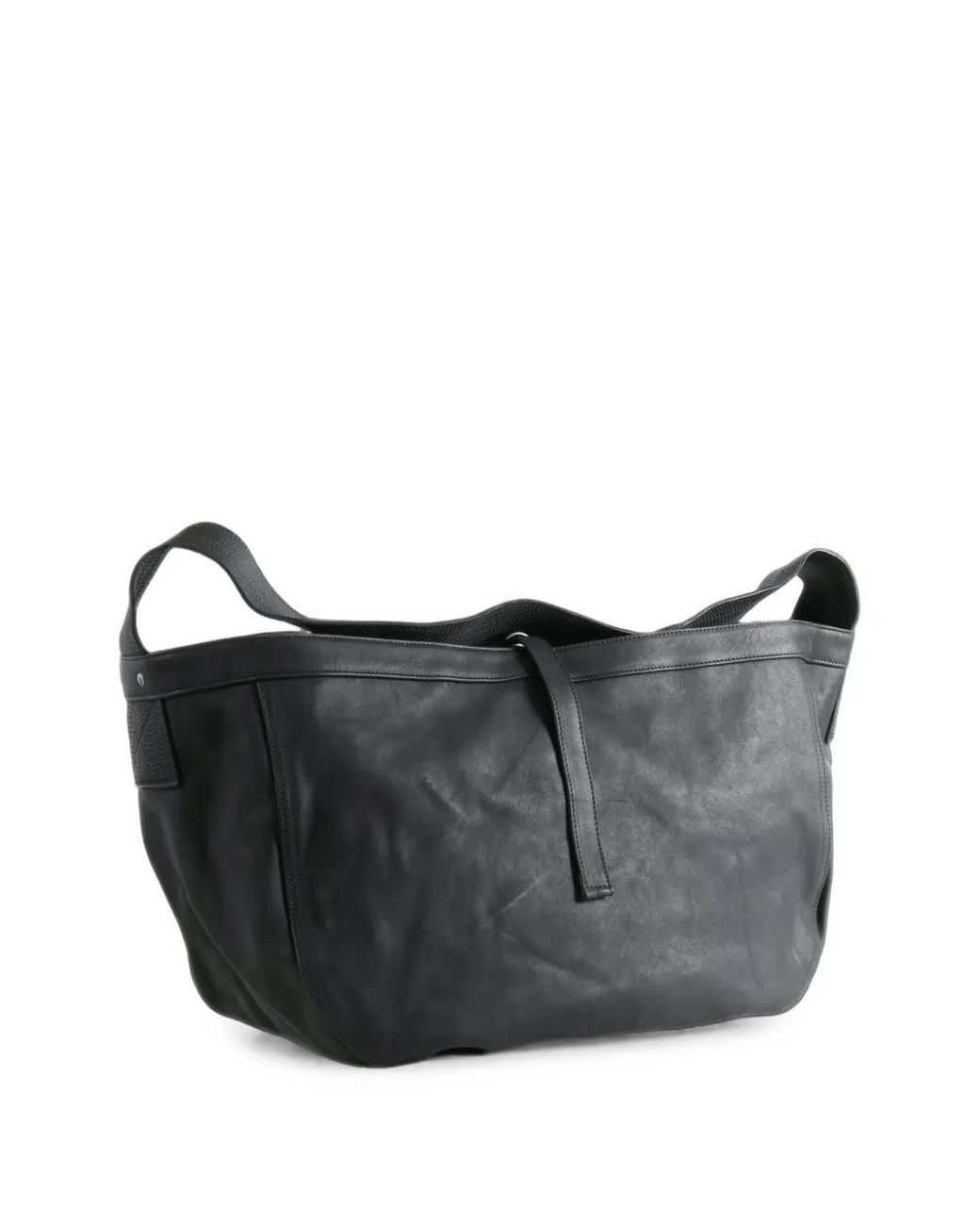 TAIGA TAKAHASHI Black Newsboy Small Shoulder Bag for men