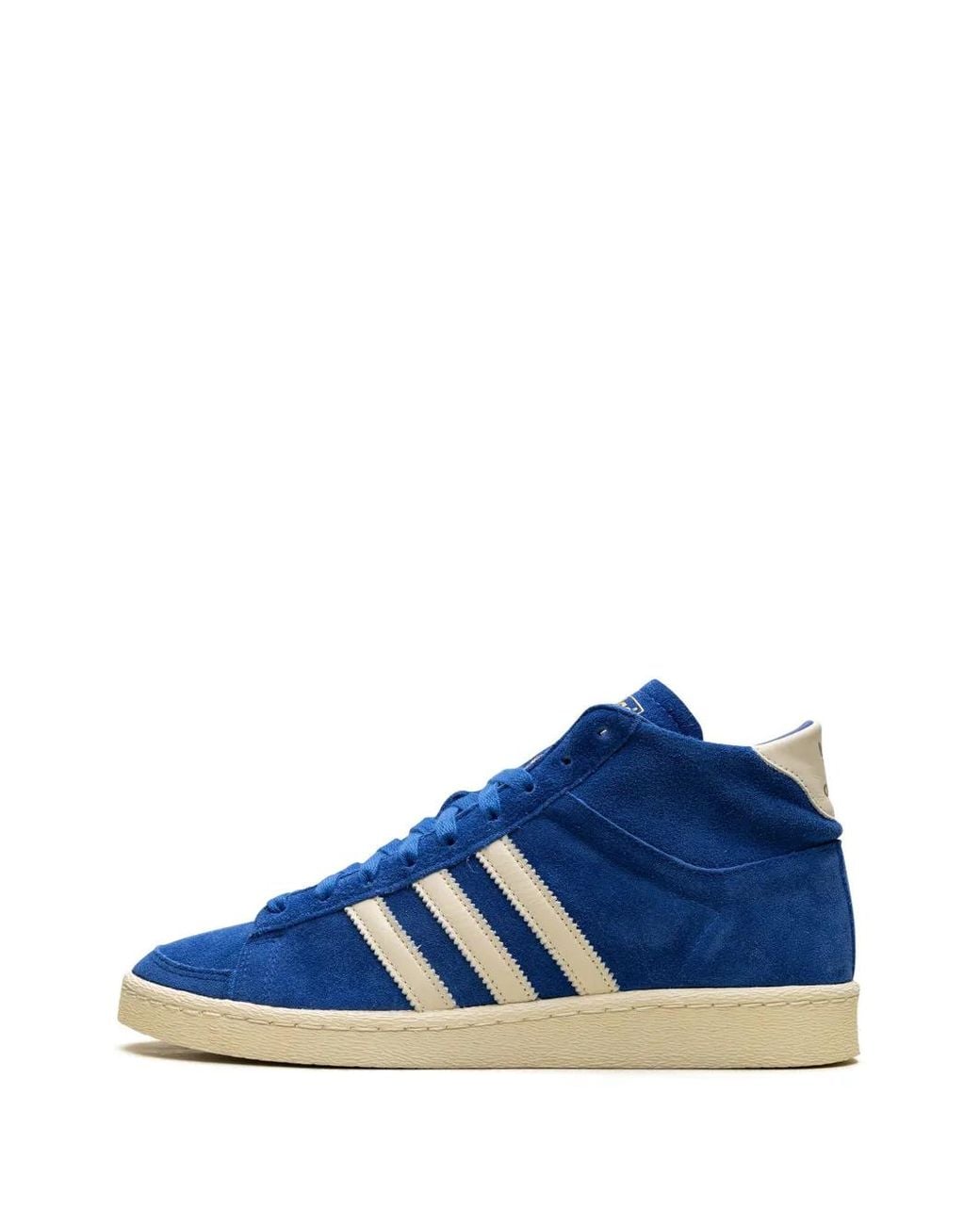 Adidas Blue Jabbar High Top Sneakers for men