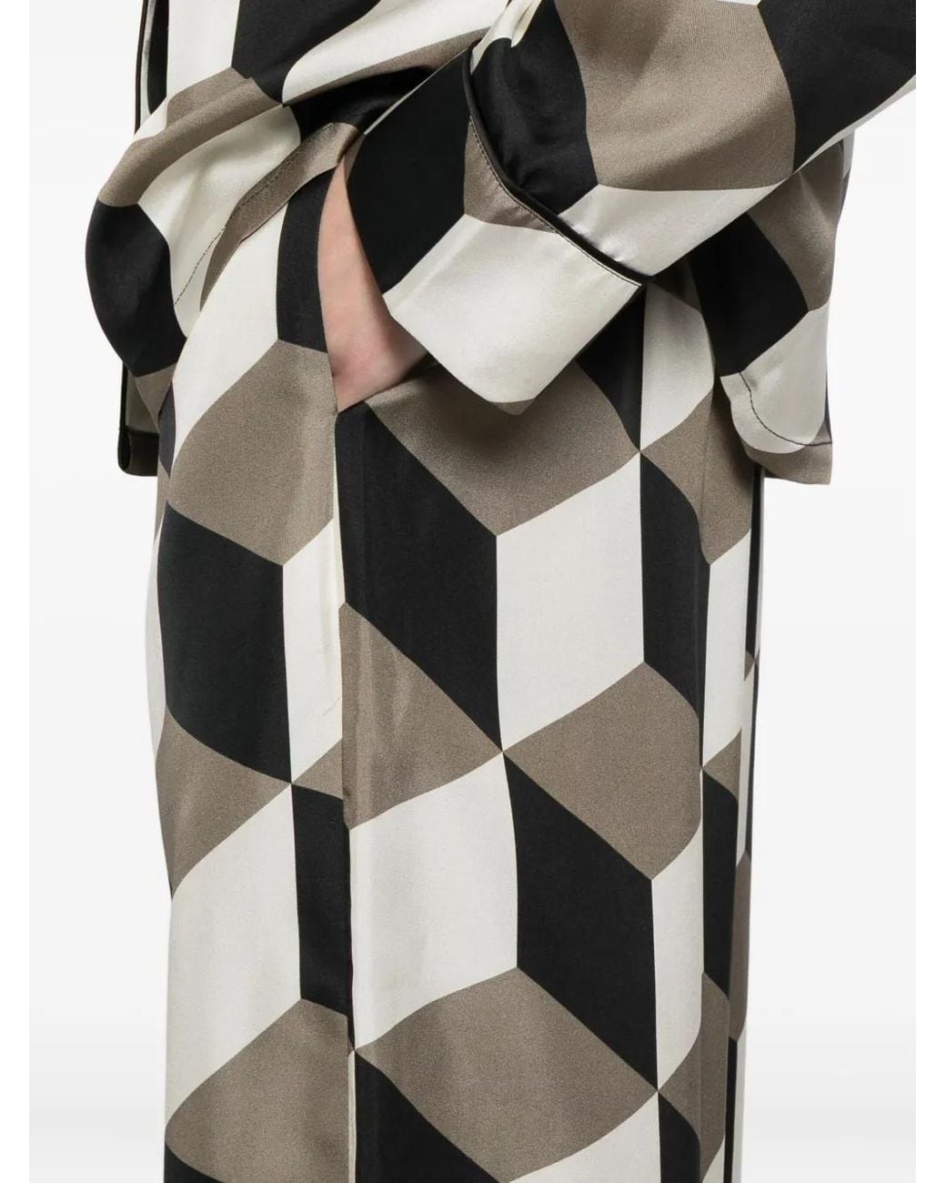 Cynthia Rowley White The Illusion Trousers