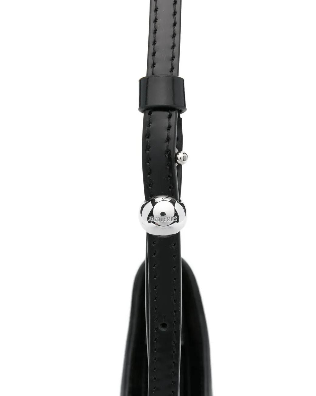 Jacquemus Black Le Petit Bisou Leather Shoulder Bag