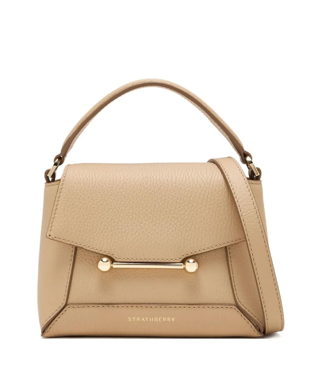 Strathberry Ootd Borsa Tote Mosaic Mini Di Strathberry In Neutro Lyst