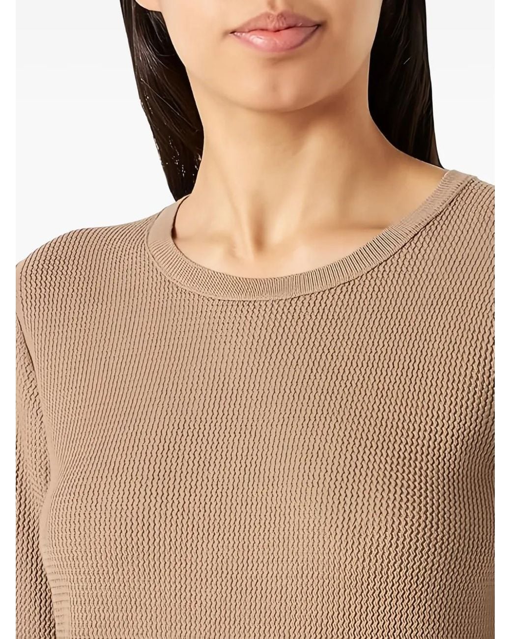 Marc O' Polo Natural Ribbed Long-Sleeve Sweater
