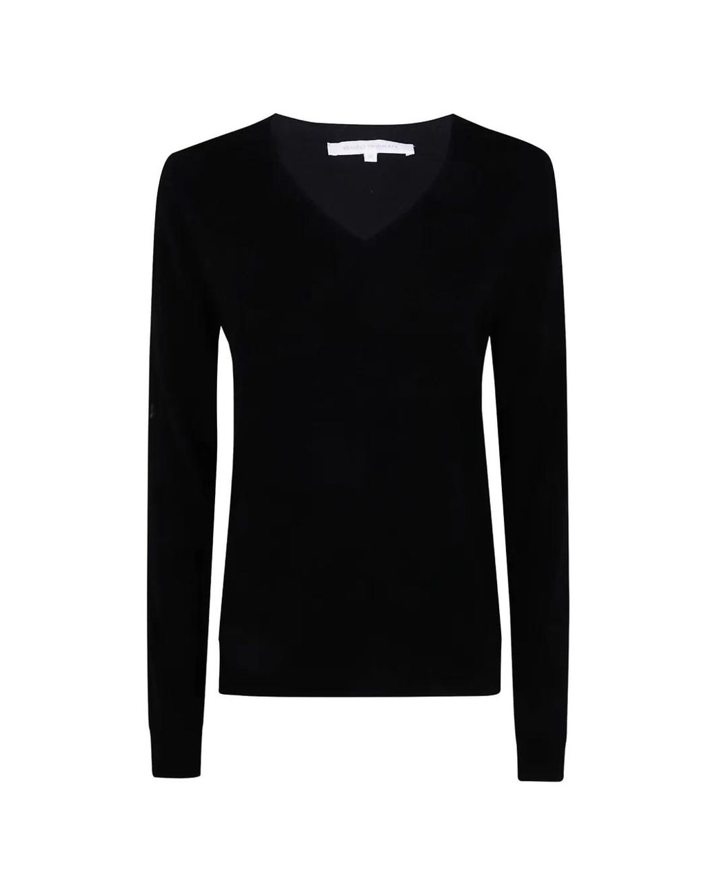 ABSOLUT CASHMERE Black V-Neck Cashmere Sweater