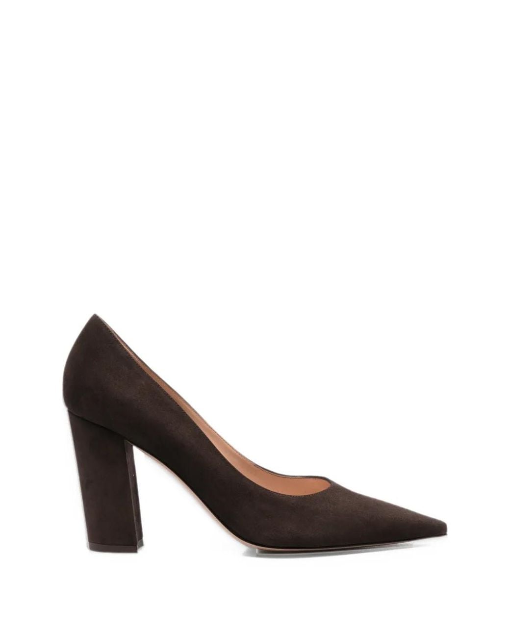 Gianvito Rossi White Aylin Pumps