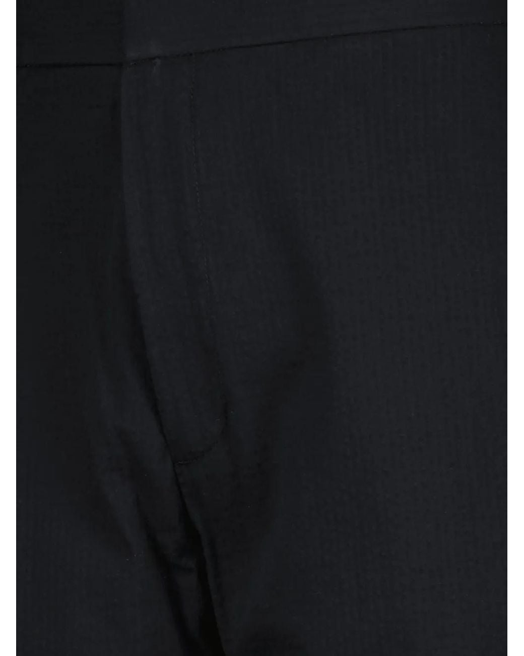 Officine Generale Black Joseph Seersucker Trousers for men