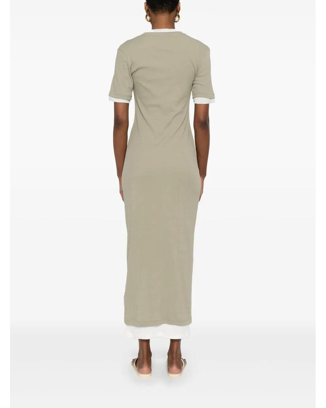 Jil Sander コットン ドレス セット ナチュラル | Lyst