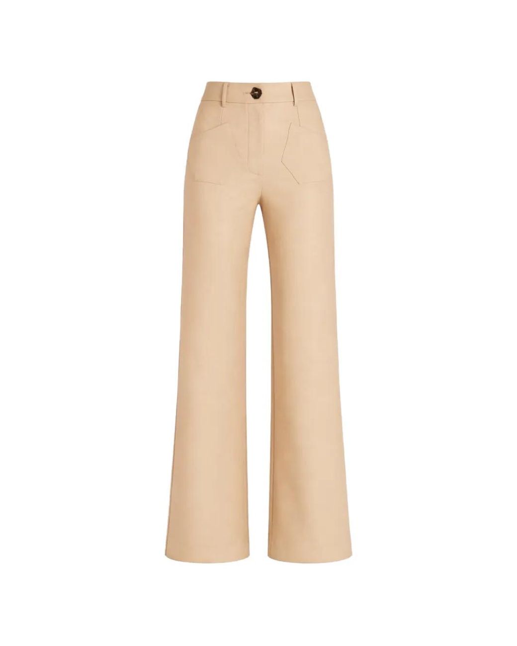 Violante Nessi Natural Francis Flared Trousers