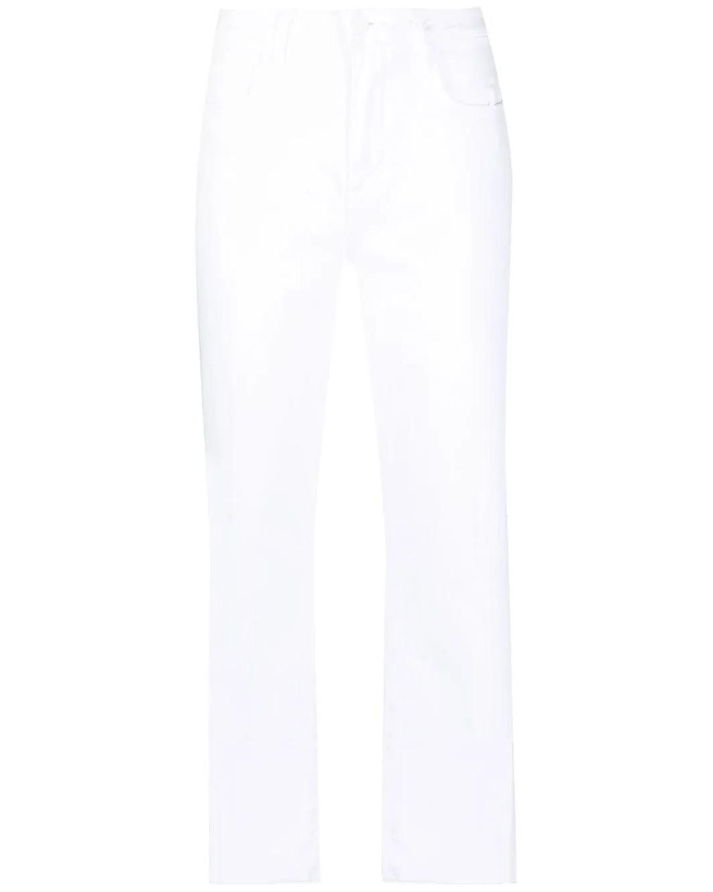 Vaqueros Rectos Capri L'Agence de color White