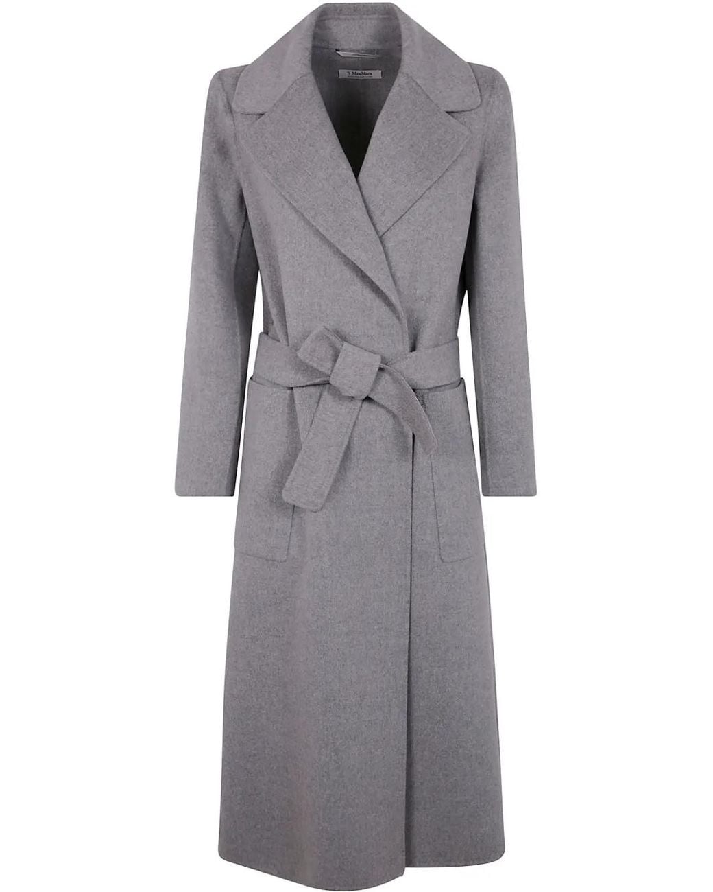 Max Mara Gray Paolore Coat