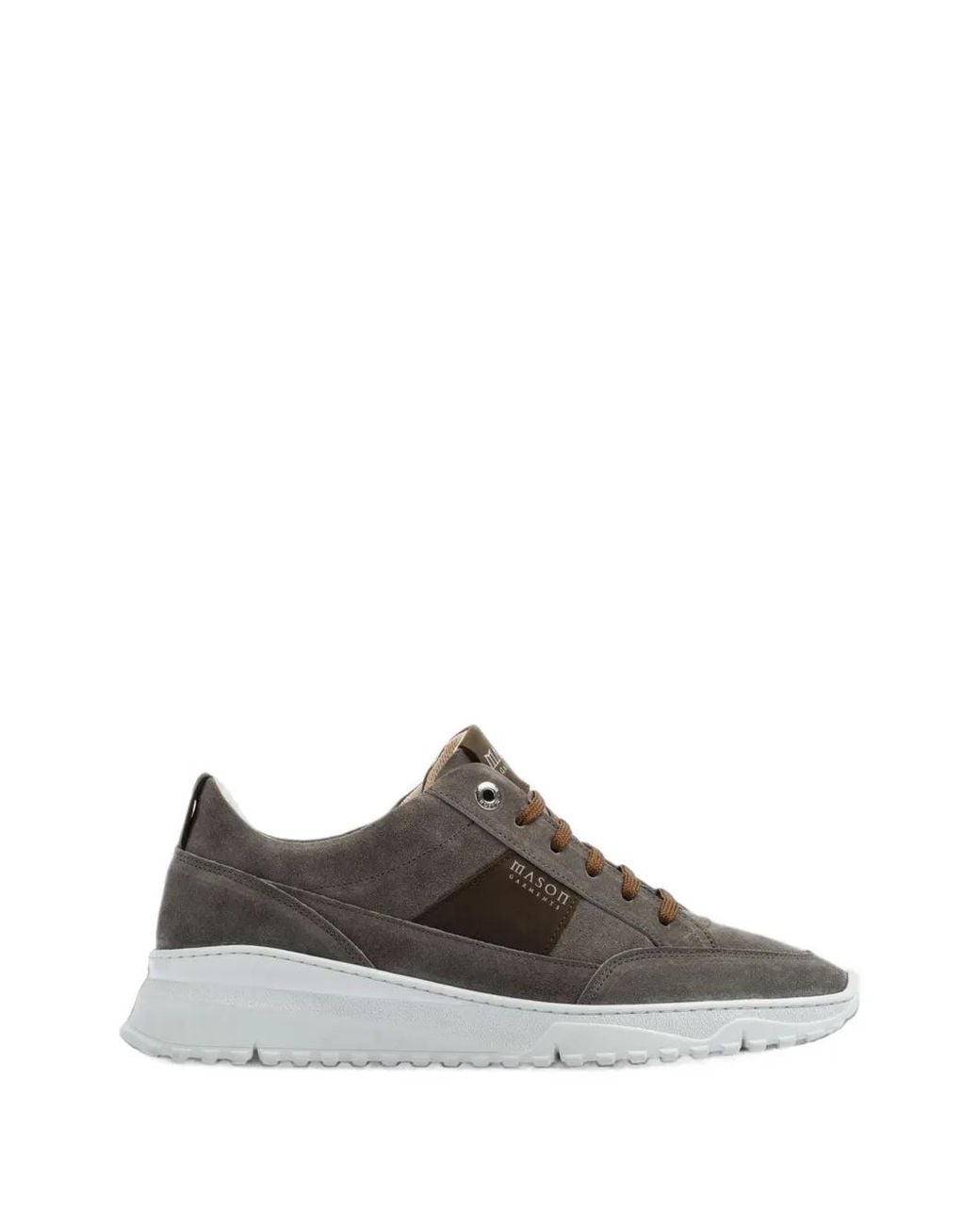 Mason's Brown Tia Runner Lace-Up Sneakers for men